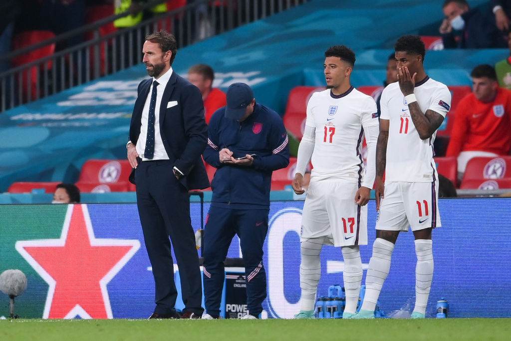 Jadon Sancho e Marcus Rashford