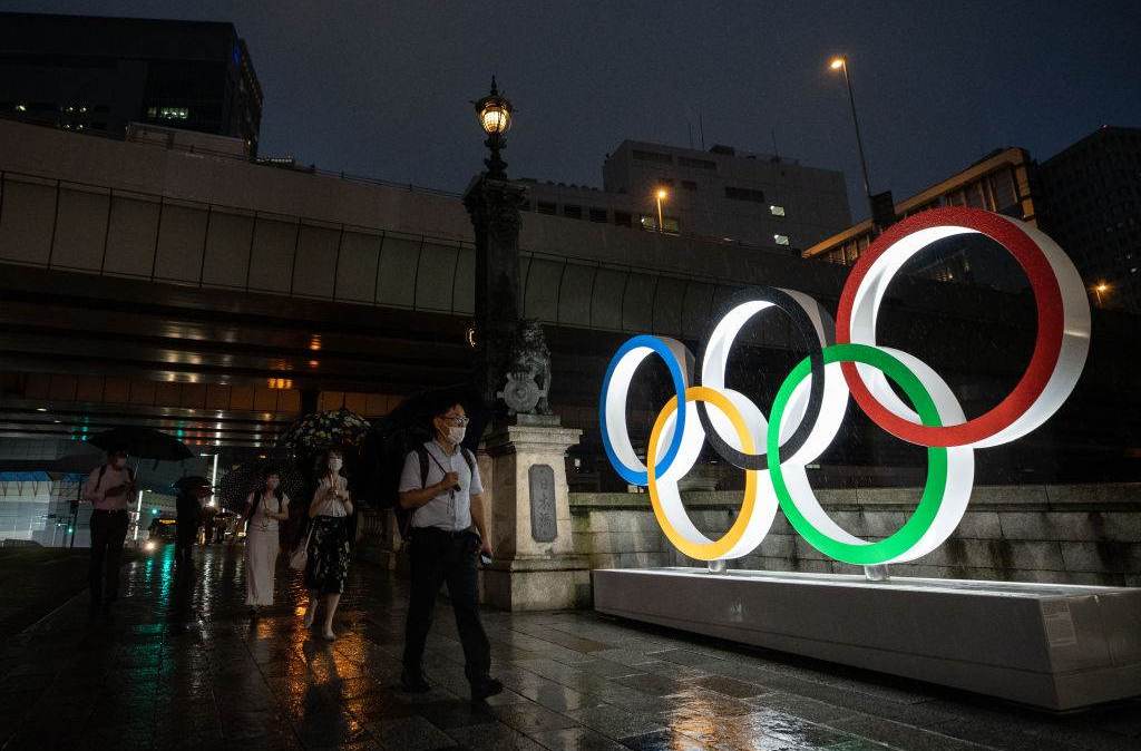 Símbolo das Olimpíadas em Tóquio
