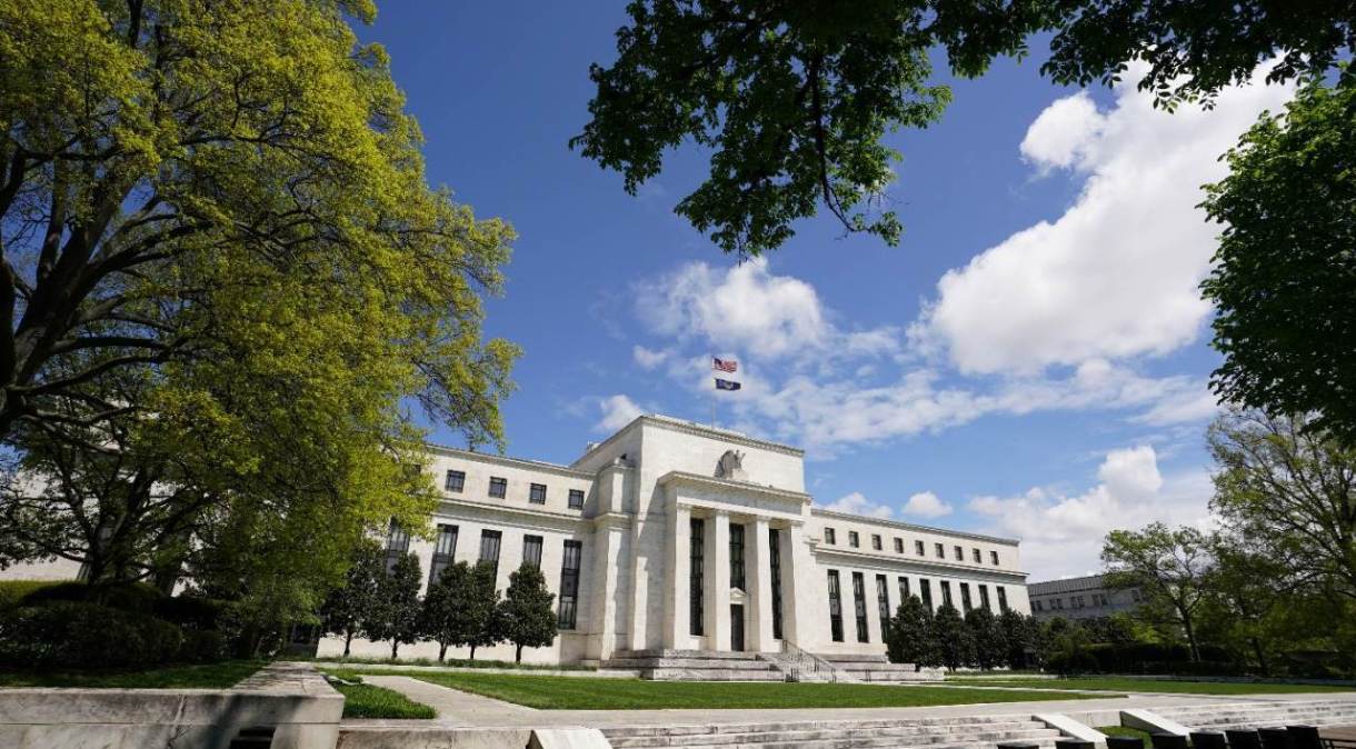 O Federal Reserve, banco central dos Estados Unidos. 01/05/2020.