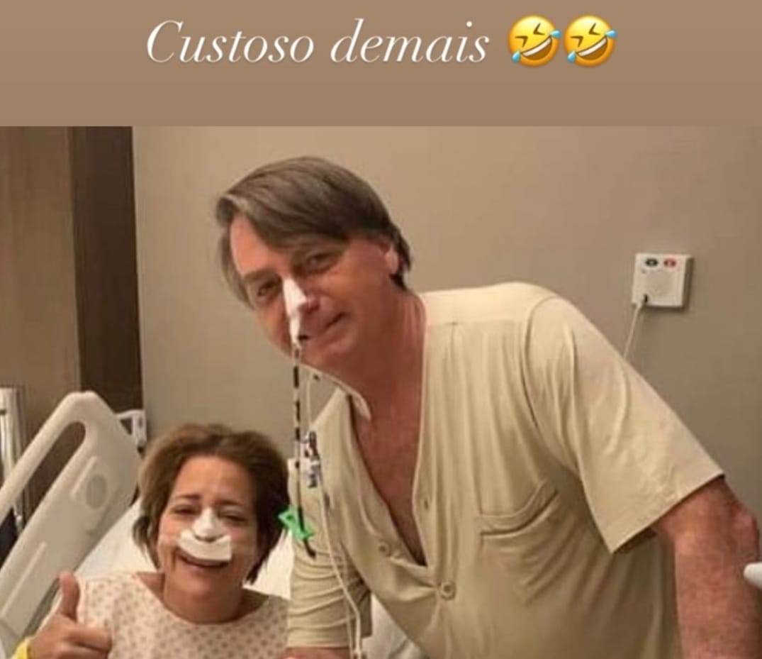 Foto publicada por Michelle Bolsonaro em sua conta no Instagram