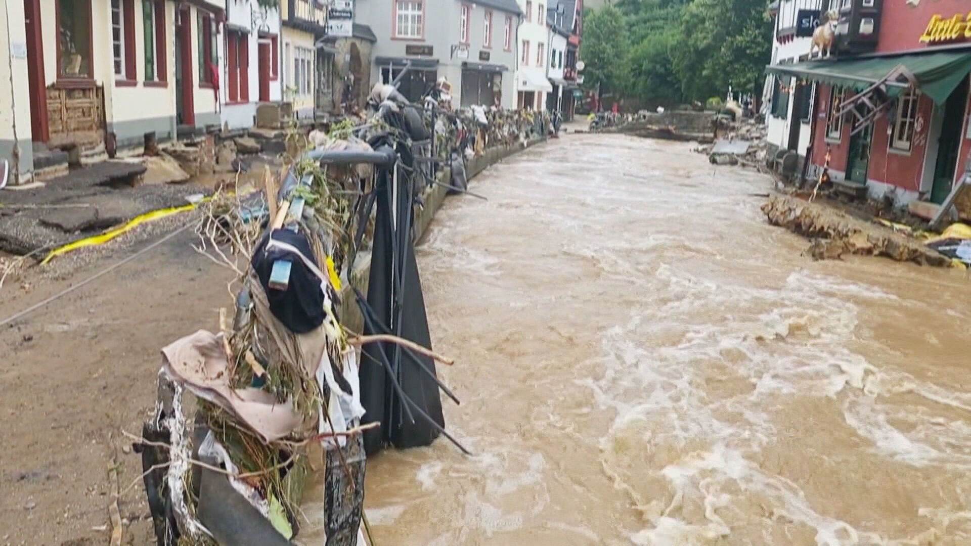 Alemanha foi um dos países europeus mais atingidos por fortes enchentes