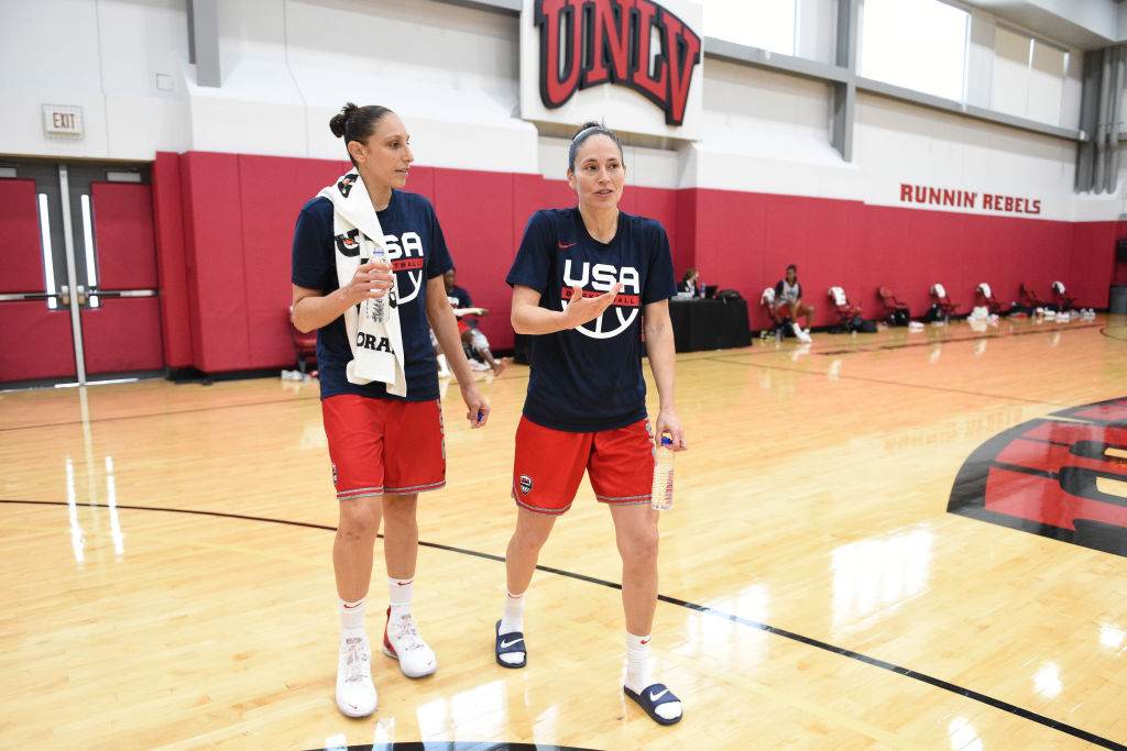 Diana Taurasi e Sue Bird