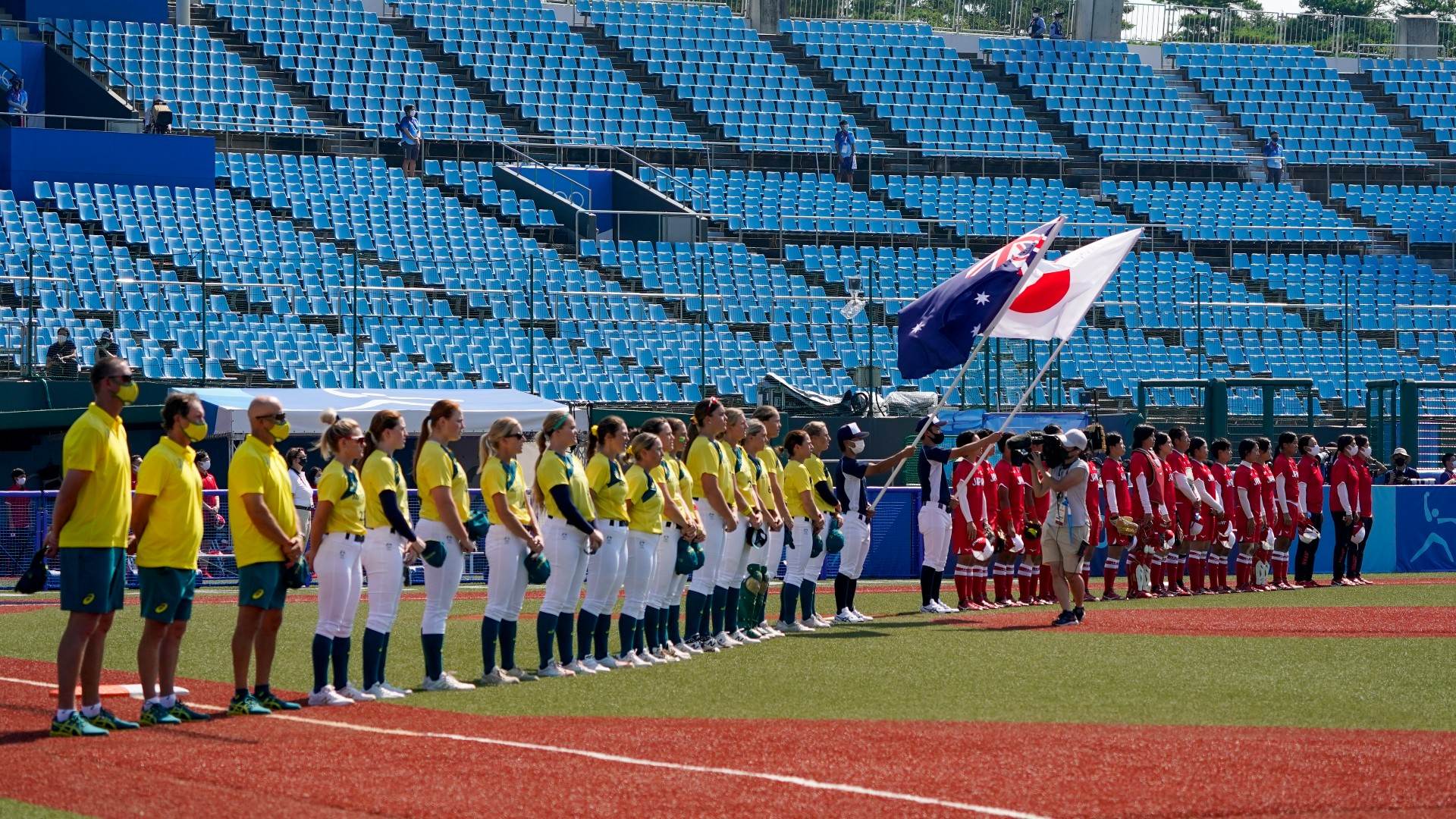 Austrália e Japão fizeram o primeiro confronto desta edição da Olimpíada