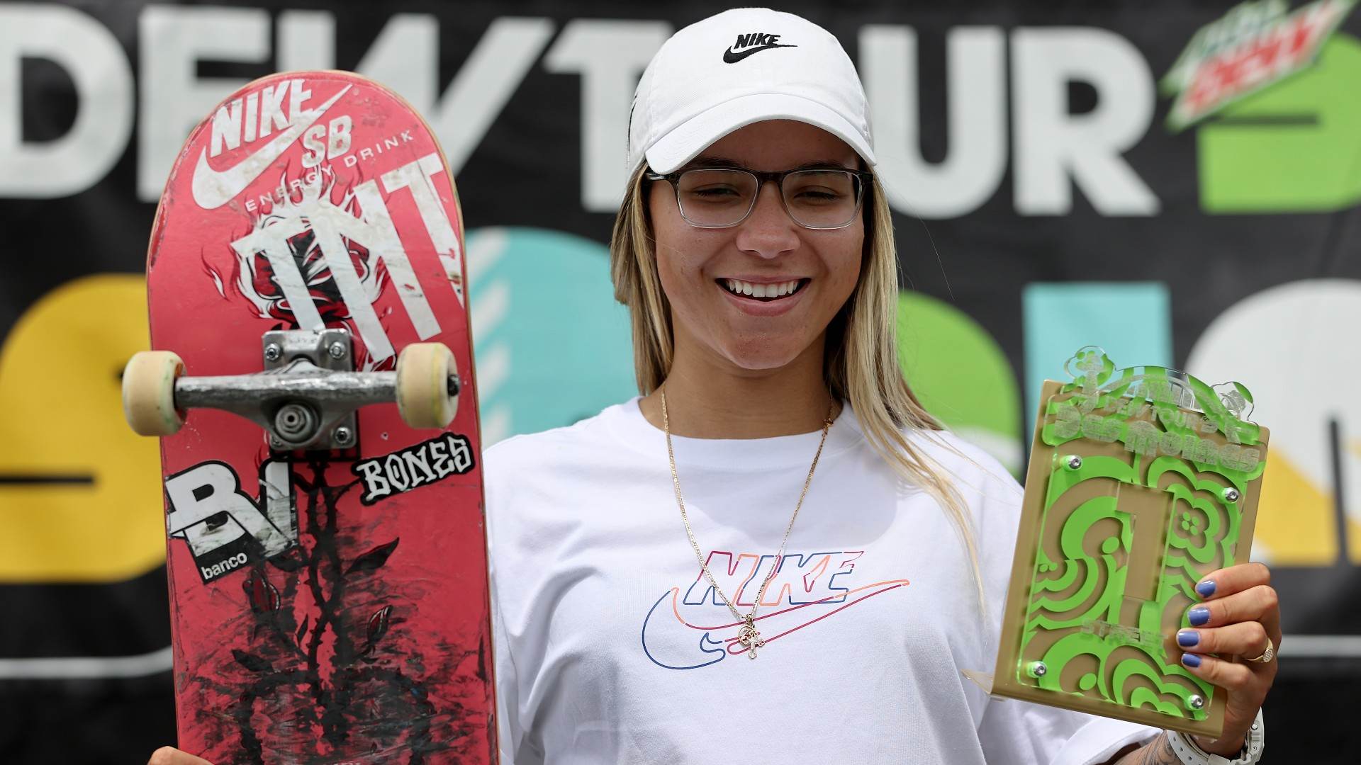 Pâmela Rosa é principal nome do Brasil no skate street e candidata a medalha