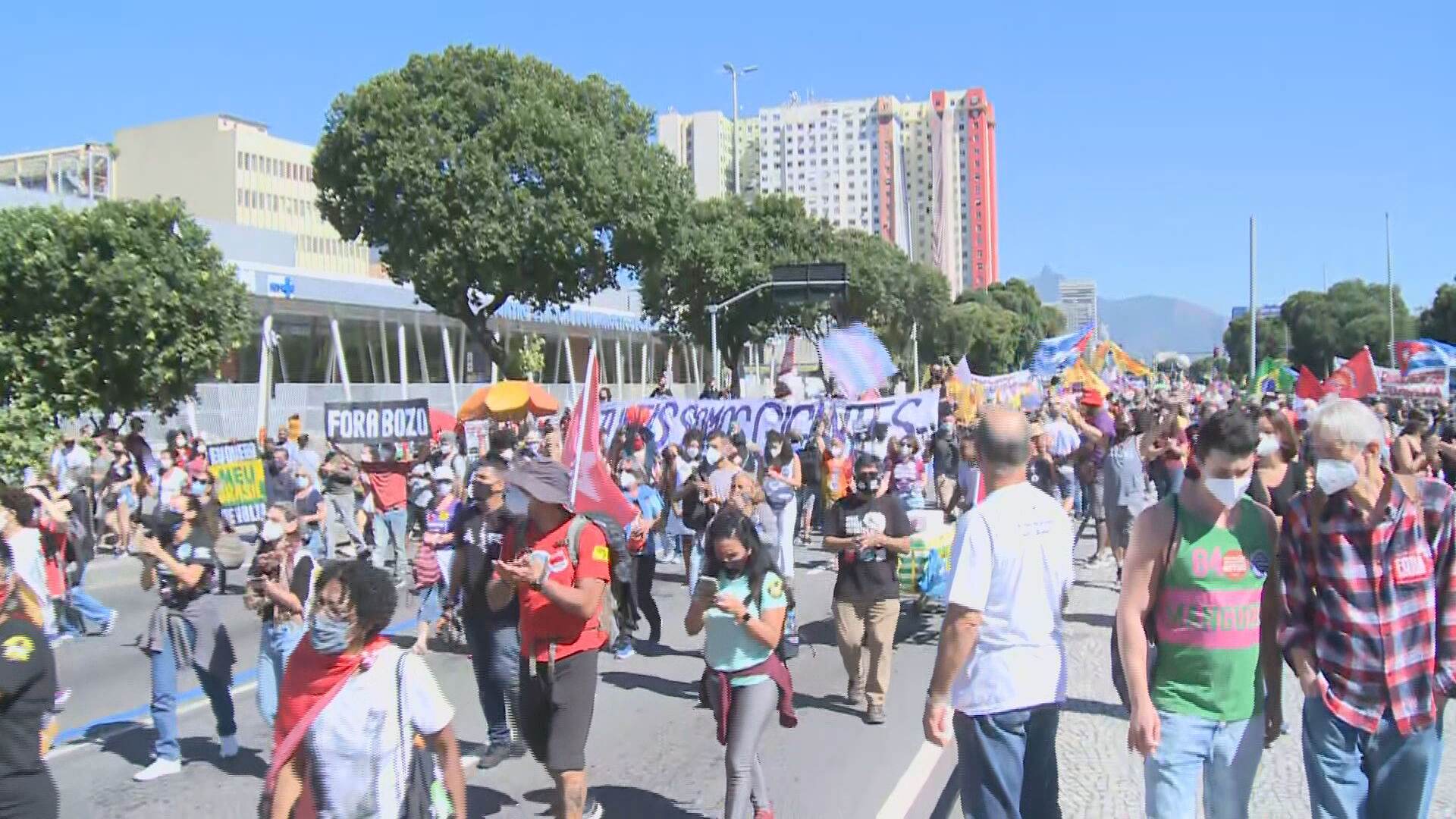 Manifestações no Rio de Janeiro (24-07-2021)