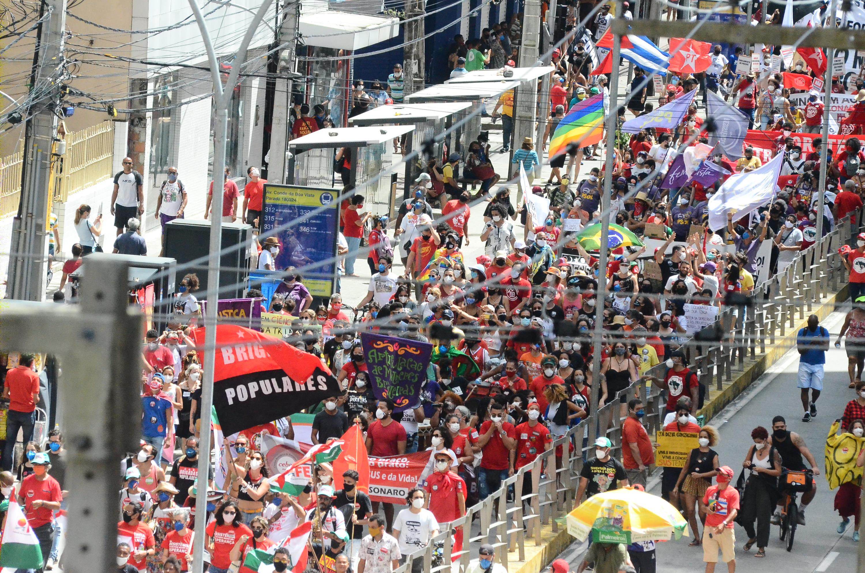 protestos recife