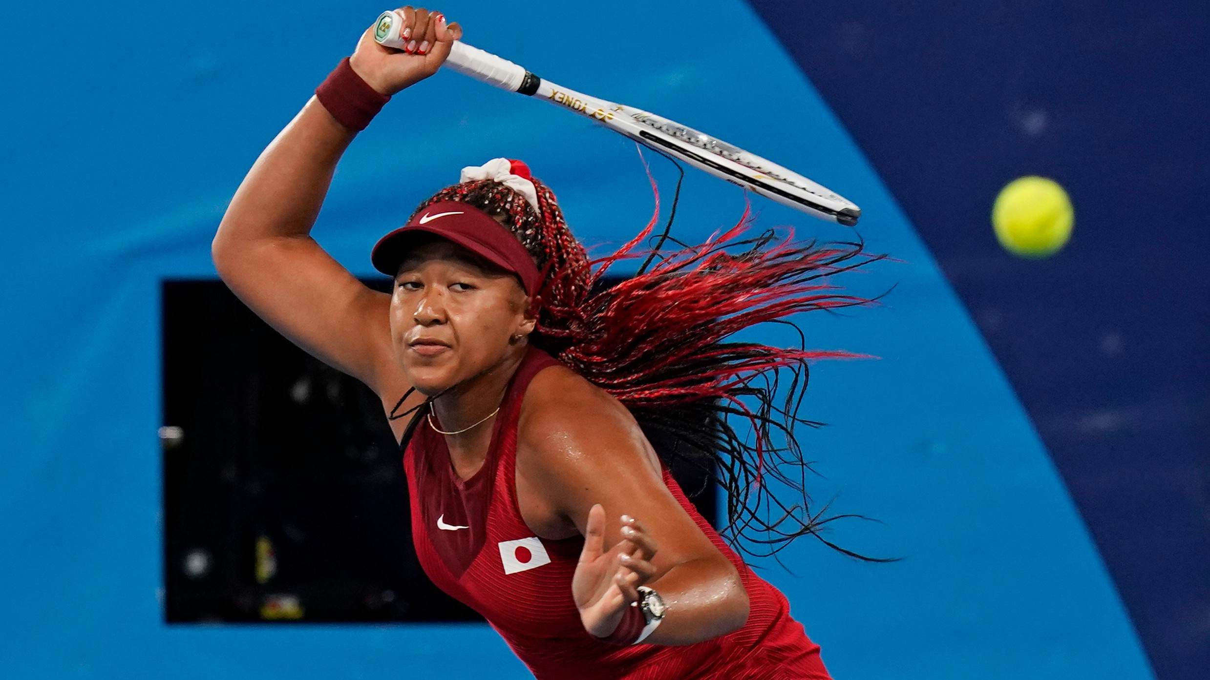 Naomi Osaka foi eliminada na terceira rodada nas Olimpíadas