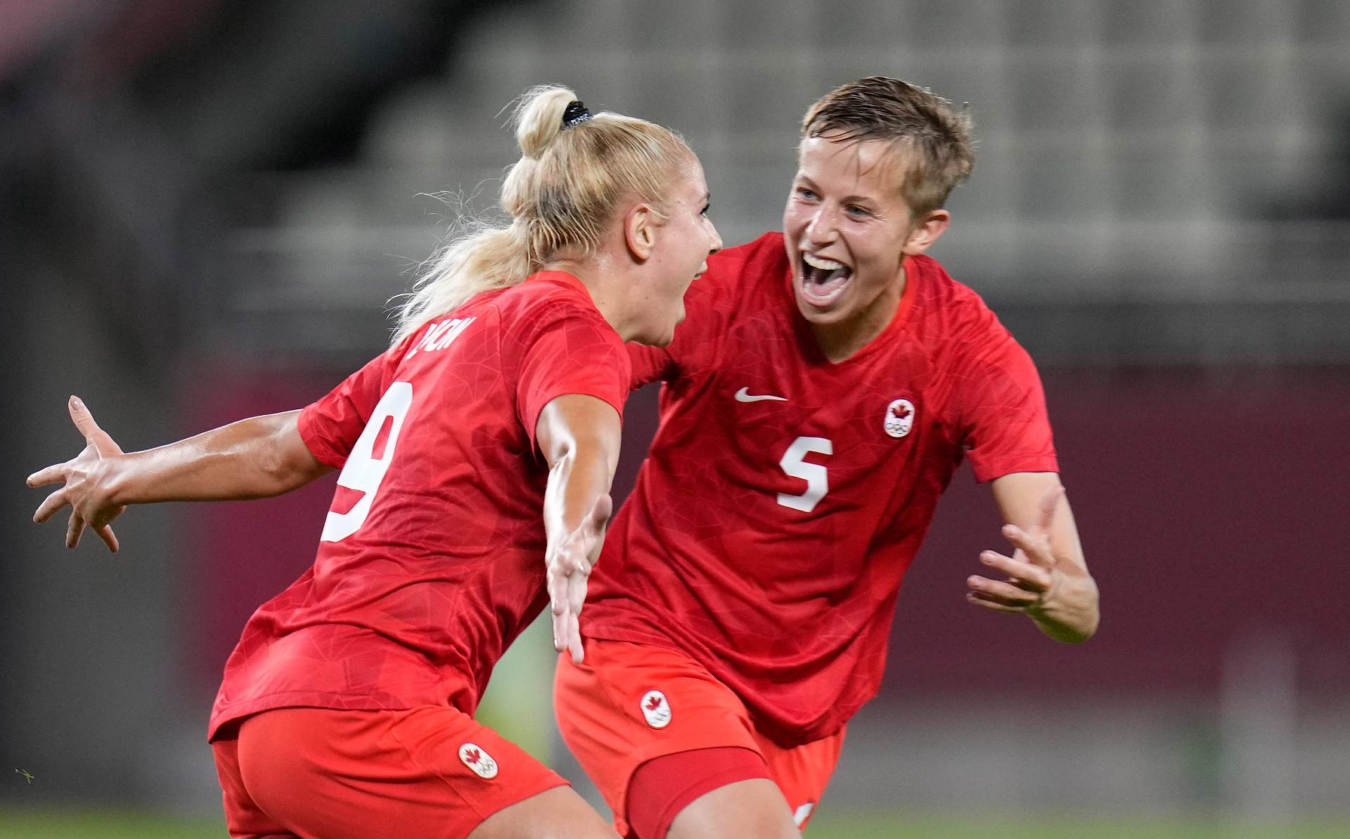 Canadá ficou no emparte com a Grã-Bretanha e enfrentará Brasil na próxima fase