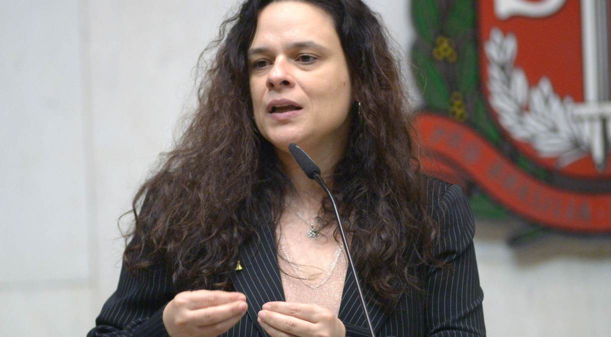 A deputada estadual Janaína Paschoal (PSL) na Assembleia Legislativa de São Paulo: ela cumpriu o papel de 'pedidora de impeachment' de Dilma Rousseff