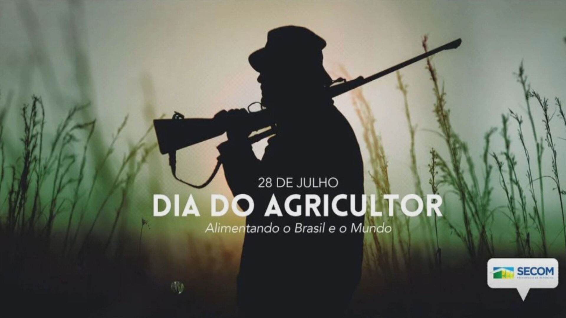 Foto de homem armado para comemorar Dia do Agricultor foi apagada das redes 