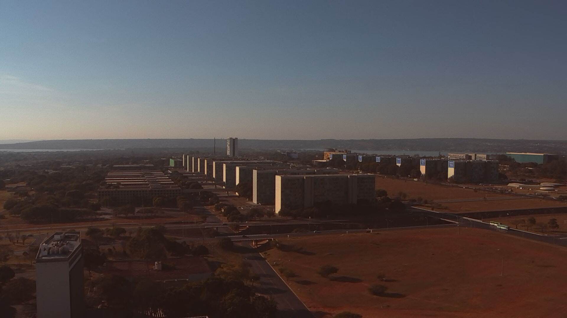 Céu em Brasília na manhã de domingo (31-07-2021)