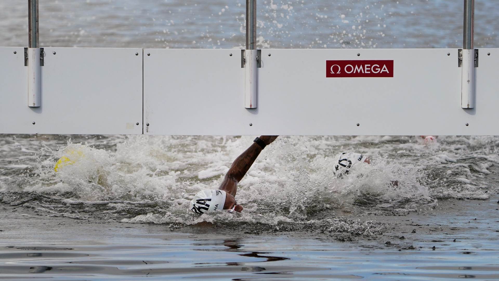 Ana Marcela Cunha, campeã da maratona aquática nas Olimpíadas