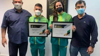 Confederação Brasileira de Judô anuncia nas redes sociais que ambos passam a ser considerados mais graduados na arte marcial