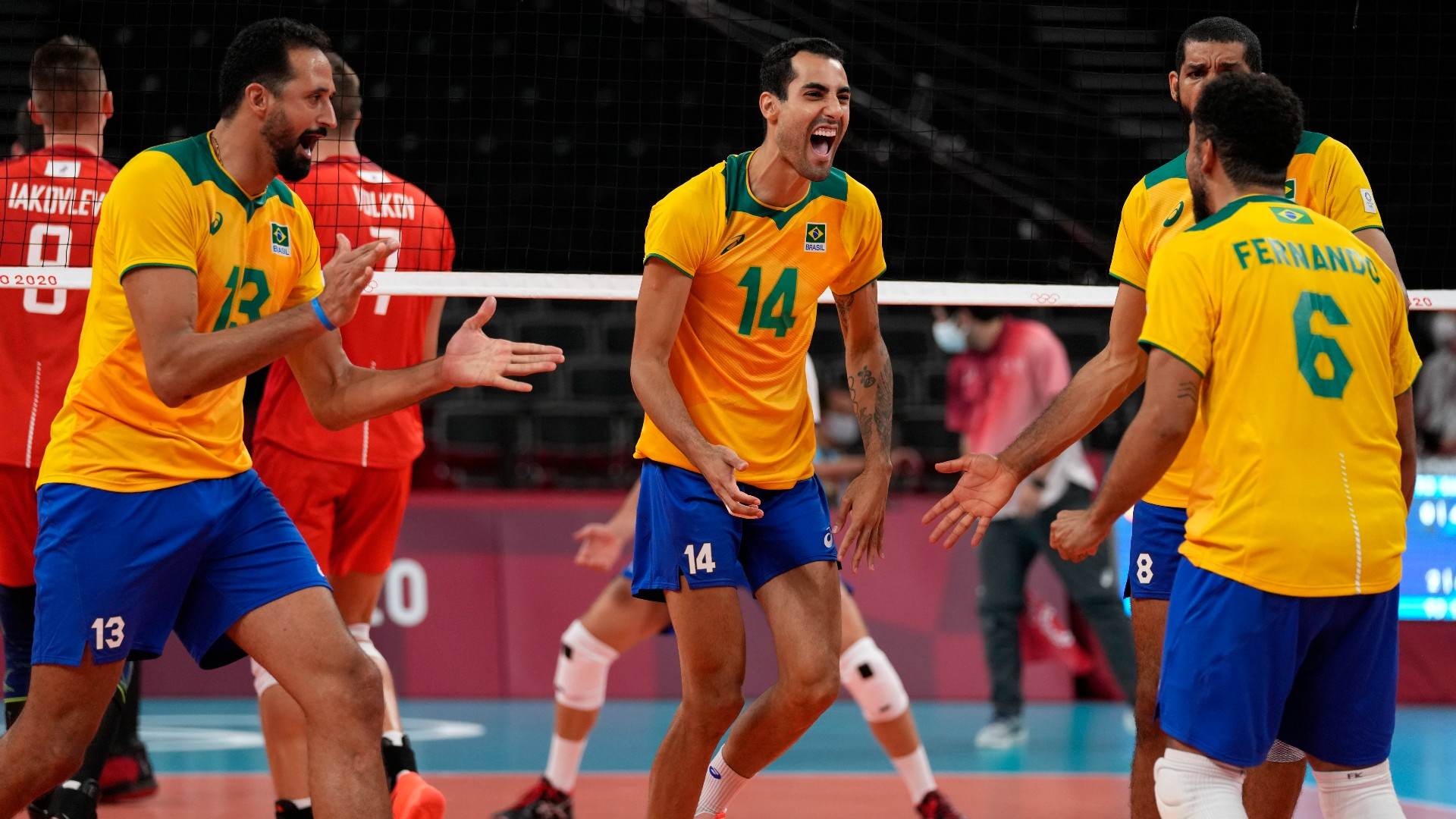 Em busca de vaga na final do vôlei, Brasil enfrenta russos novamente em Tóquio