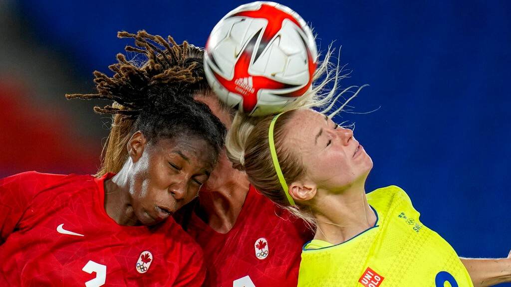 Canadá e Suécia fizeram jogo equilibrado na disputa por ouro no futebol feminino