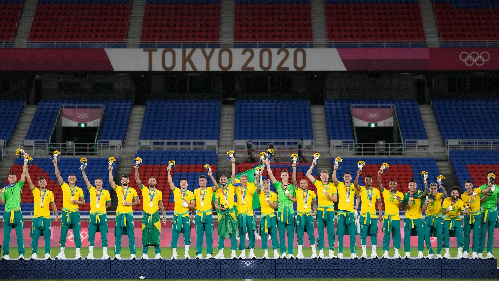 Seleção Brasileira conquistou bicampeonato olímpico no futebol masculino