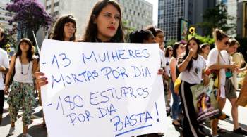 No Rio, a meta é reduzir de 11 mil para 4 mil ações no Juizado de Violência Doméstica e Familiar contra a Mulher da Leopoldina 