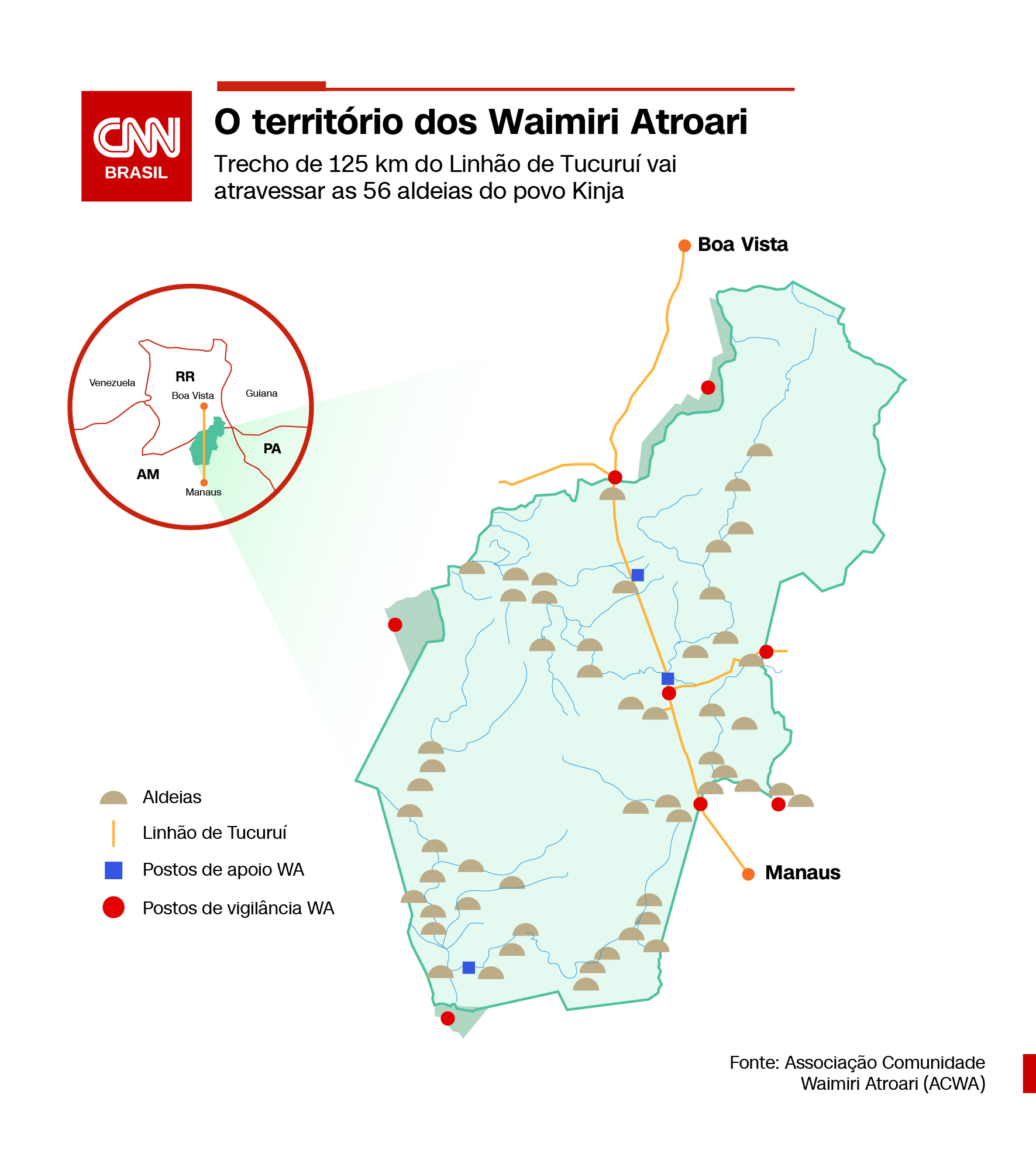 Território dos Waimiri Atroari