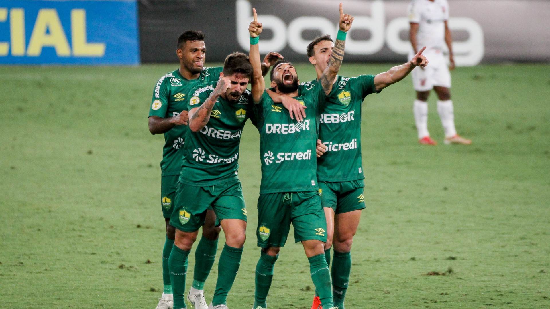 Clayson marcou o gol da vitória do Cuiabá