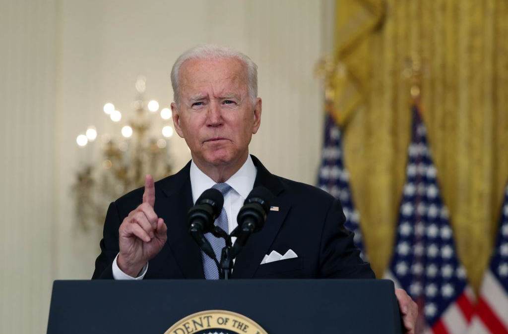 Joe Biden discursa na Casa Branca sobre a crise no Afeganistão