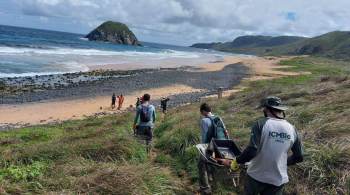 Governo enviou o material para análise e informou, em nota, que segue monitorando as praias no Parque Nacional