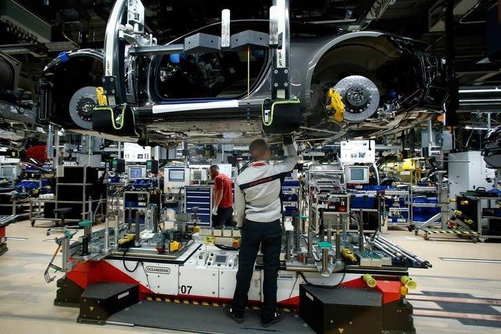 Aumentos na produção de veículos foram parcialmente atenuados por quedas em maquinário