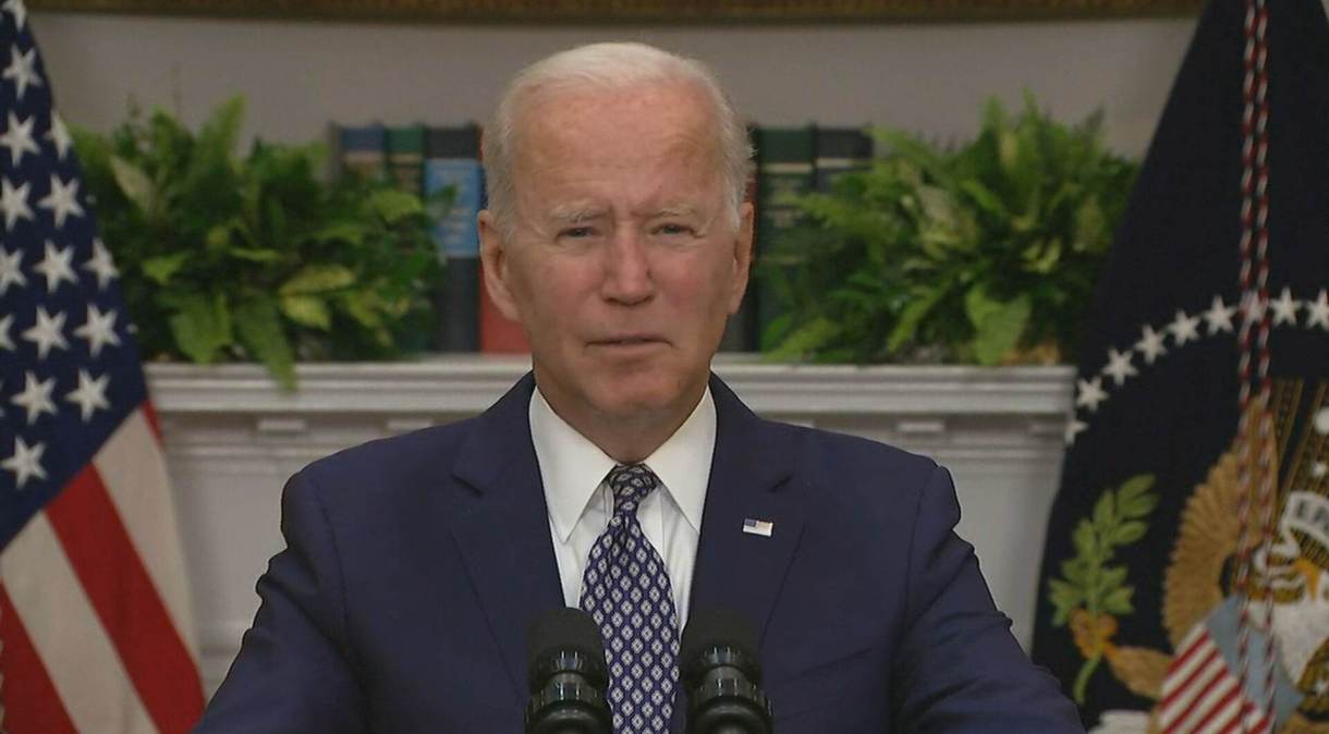 O presidente dos EUA, Joe Biden, falou sobre a situação no Afeganistão (24.ago.2021)