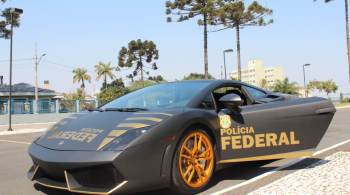 Lamborghini Gallardo LP 560-4, avaliado em cerca de R$ 800 mil, foi apreendido em julho; modelo chega a 325 km/h, mas não será usado como viatura comum