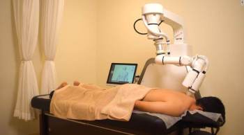 Tecnologia usa sensores e visão 3D para medir a tensão muscular e oferecer massagens para ajudar no alívio da dor e relaxamento