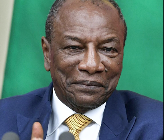 Alpha Condé, presidente da Guiné