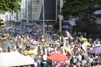 Ato contra Bolsonaro reúne Ciro Gomes, Doria, Mandetta e Amôedo em SP