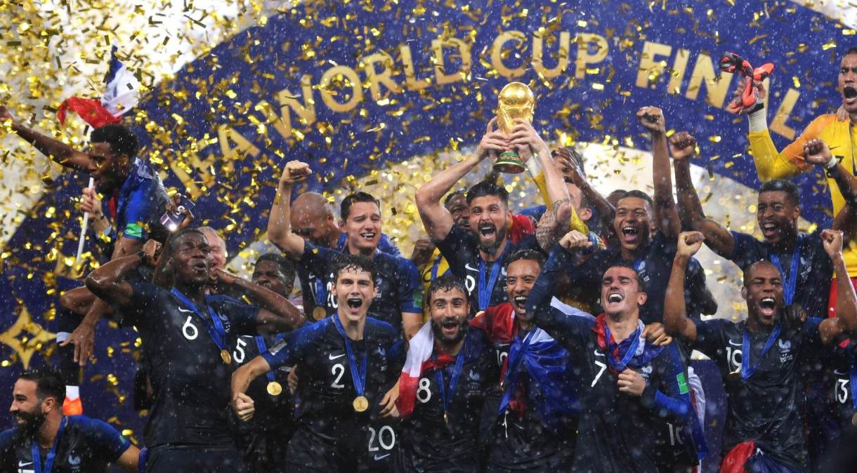 Seleção da França ganhou última edição da Copa do Mundo, realizada na Rússia em 2018