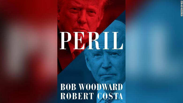 Capa de "Peril", livro sobre transição de Donald Trump para Joe Biden