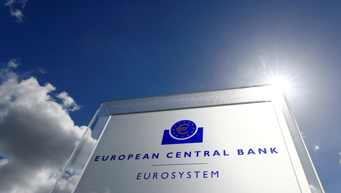 BCE tem o objetivo de atingir taxa de inflação de 2%, de forma sustentável