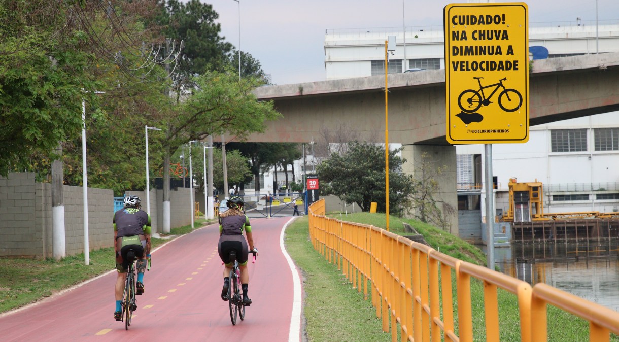 Ciclovia em São Paulo