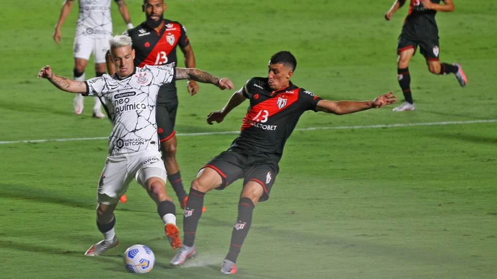 Atlético-GO e Corinthians empataram em 1 a 1 em Goiânia