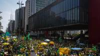 Ministros acompanham Bolsonaro em manifestação em São Paulo