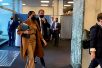 Príncipe Harry e Meghan Markle se encontram com vice-chefe da ONU