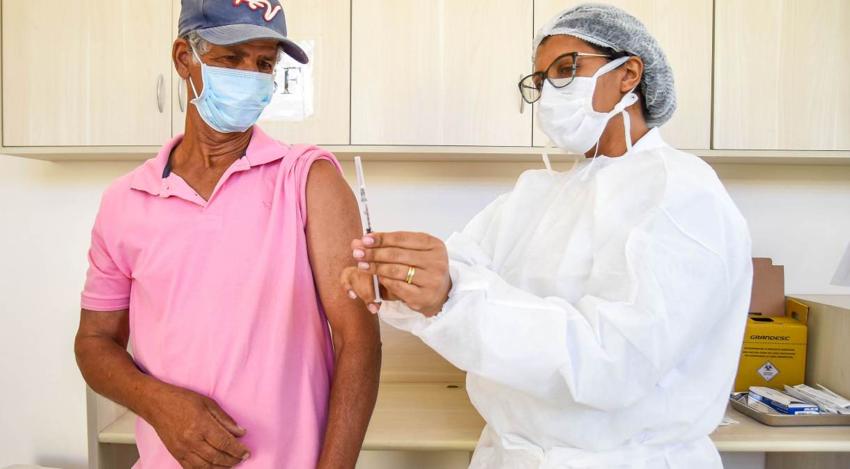 Vacinação contra a Covid-19 em Jundiaí (SP)