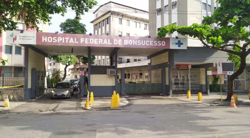 Hospital Federal de Bonsucesso, no Rio de Janeiro
