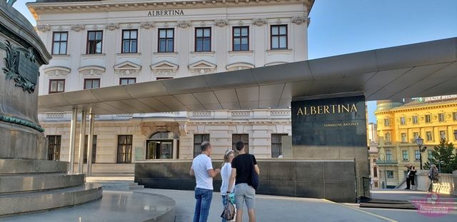 A Galeria Albertina, em Viena, Áustria