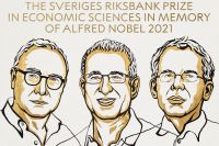 Nobel de Economia vai para David Card e para a dupla Joshua D. Angrist e Guido W. Imbens