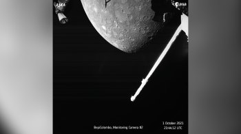 Sonda espacial BepiColombo passa a cerca de 200 quilômetros da superfície do planeta, o mais perto que chegará em sua missão antes de entrar na órbita do asto