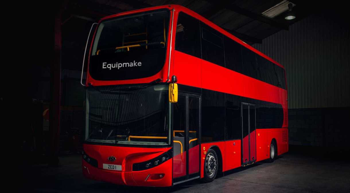 Equipmake tem interesse em produzir os famosos ônibus de Londres na versão elétrica