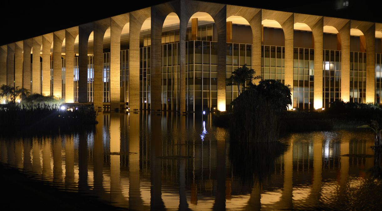Sede do Itamaraty, em Brasília; governo brasileiro tem dialogado com Venezeula e Guiana