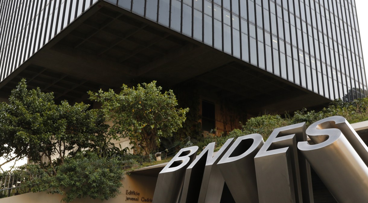 Edifício sede do BNDES, Banco Nacional de Desenvolvimento Econômico e Social, no Centro do Rio