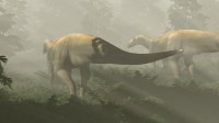 Fóssil de pegada faz dinossauro ir de predador carnívoro a “amigável” herbívoro