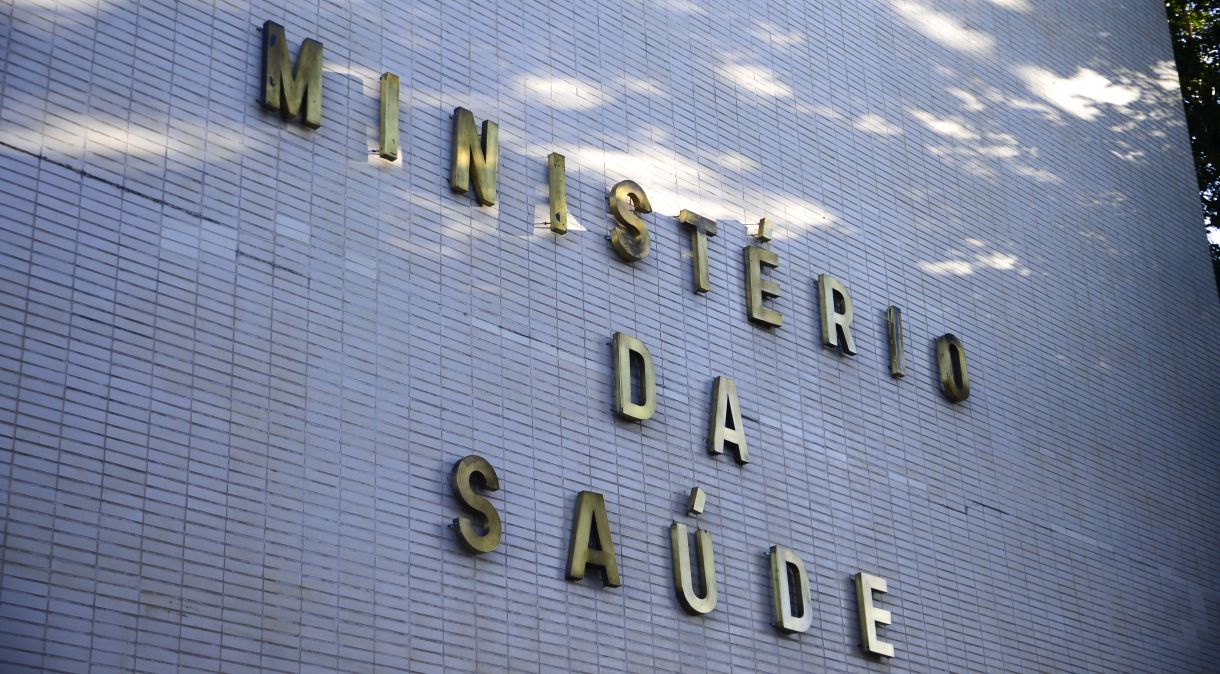 Fachada do Ministério da Saúde na Esplanada dos Ministérios