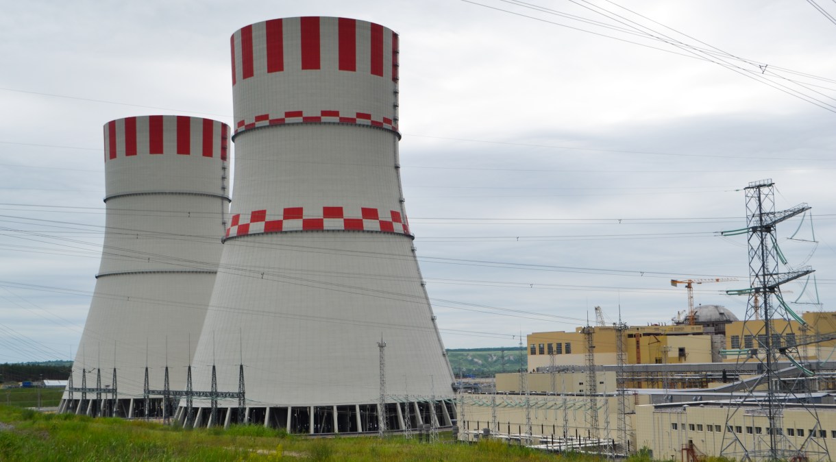 Usina Nuclear Geração 3 em Novovoronezh, na Rússia
