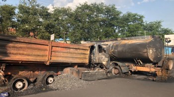 Prefeita de Freetown, capital do país da África Ocidental, informou que incidente foi causado por colisão com outro caminhão em uma estrada